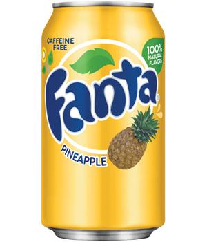 Läs mer om Fanta Pineapple 355ml