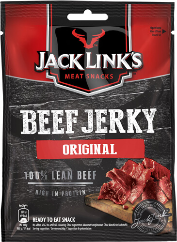 Läs mer om Jack Links Beef Jerky - Original 70gram