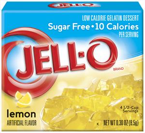 Jello Sugar Free - Lemon