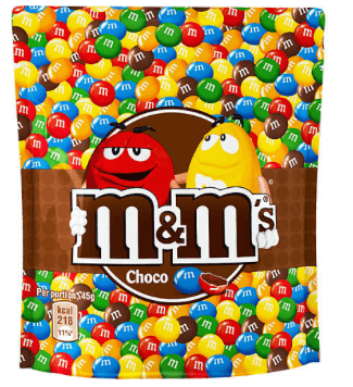 M&Ms Choco 165gram