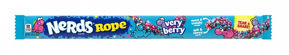 Läs mer om Wonka Nerds Rope Very Berry