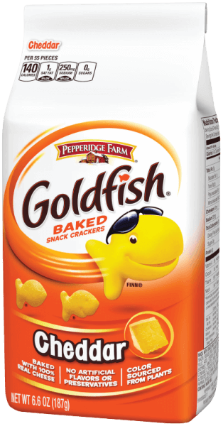 Läs mer om Pepperidge Farm Cheddar Goldfish 187gram