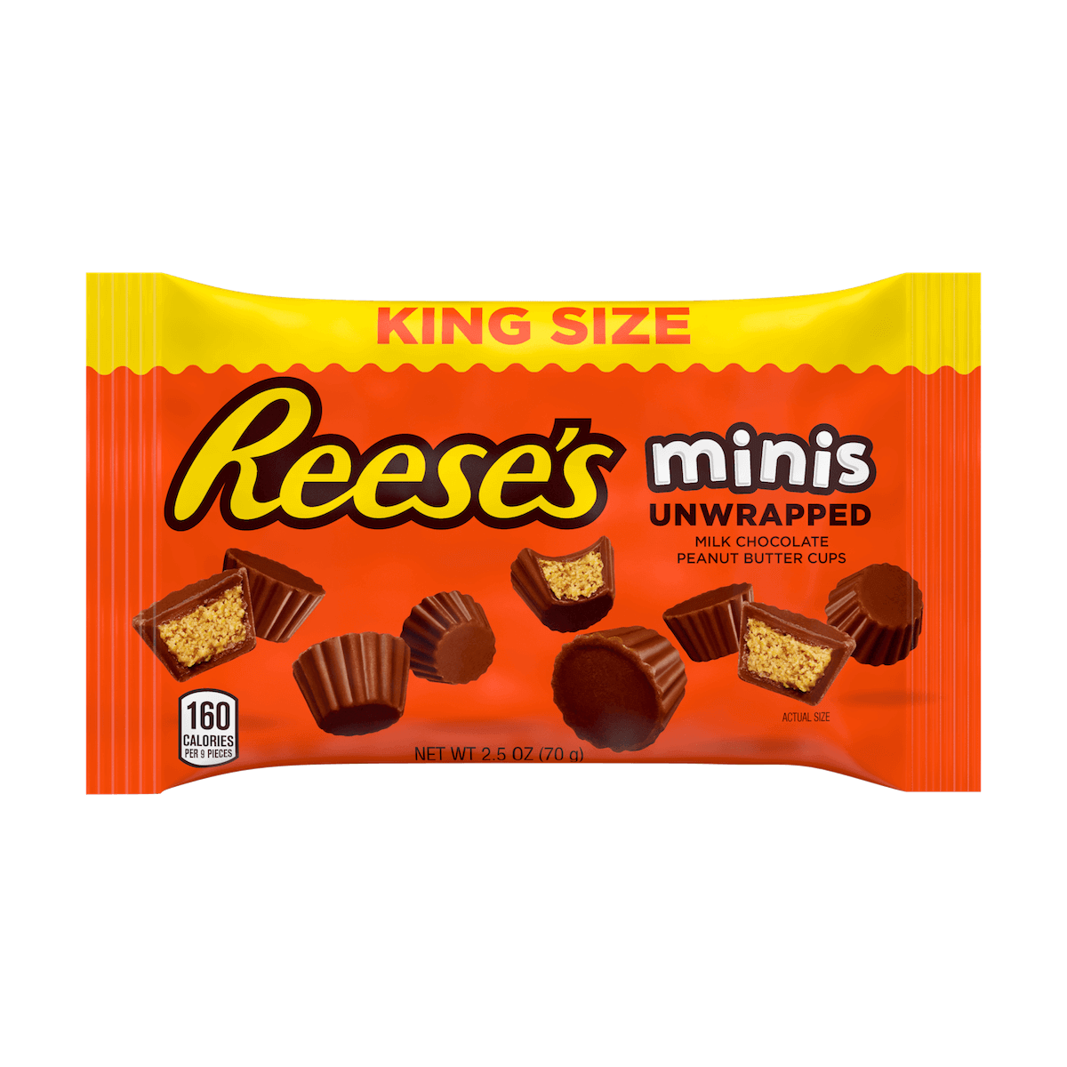 Läs mer om Reeses Kingsize Minis 70gram