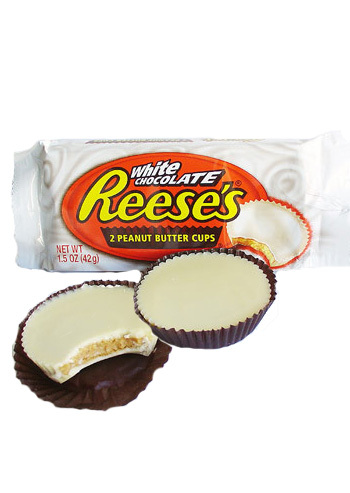 Bild av Reeses White Chocolate Peanut Butter Cups 42gram