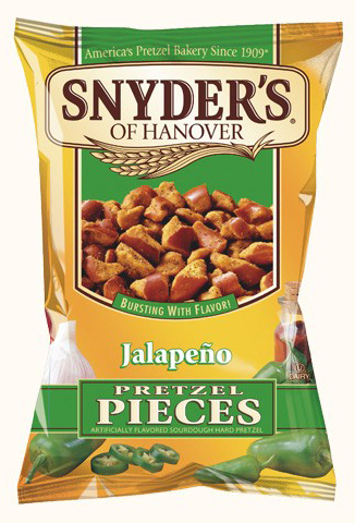Snyders Jalapeno Pretzel Pieces 125gram