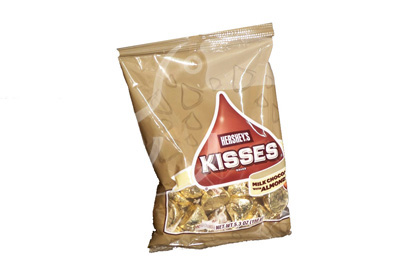 Hershey Kisses With Almonds Bag 150gram