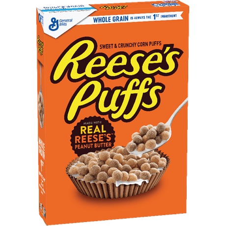 Läs mer om Reeses Peanut Butter Puffs Cereal 326g