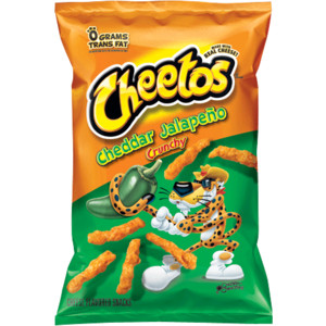 Läs mer om Cheetos Crunchy Cheddar Jalapeno 226g