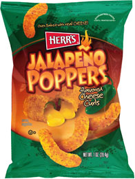 Läs mer om Herrs Jalapeno Cheese Curls 113g