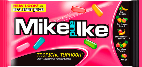 Läs mer om Mike and Ike Tropical Typhoon 51gram